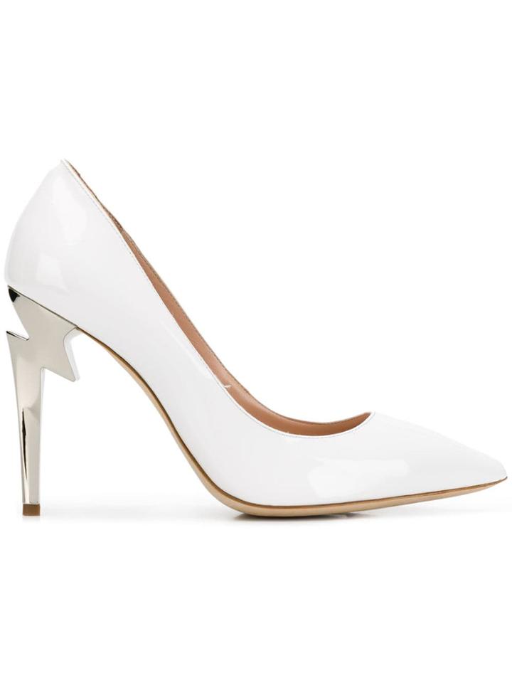 Giuseppe Zanotti Design G-heel Pumps - White