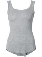 Kendall+kylie Basic Vest Top - Grey