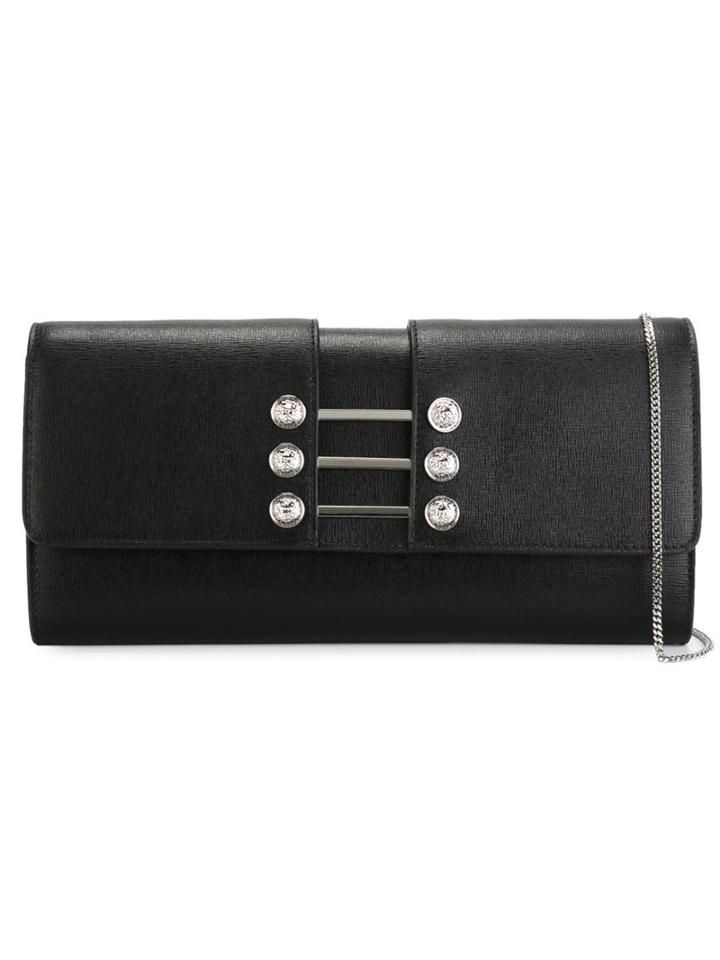 Versus Logo Plaque Clutch