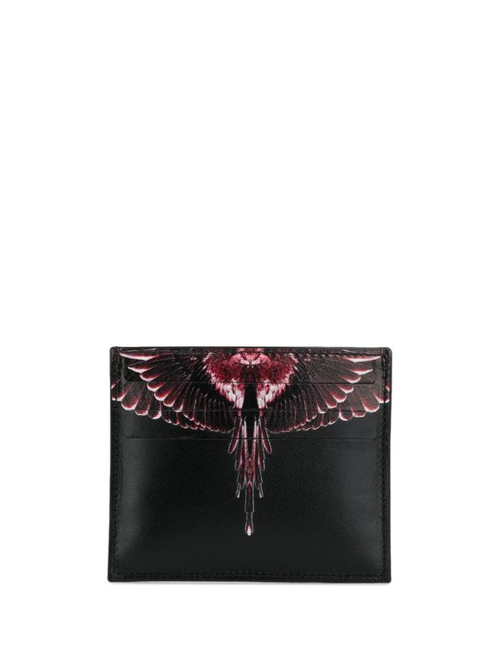 Marcelo Burlon County Of Milan Angel Print Cardholder - Black