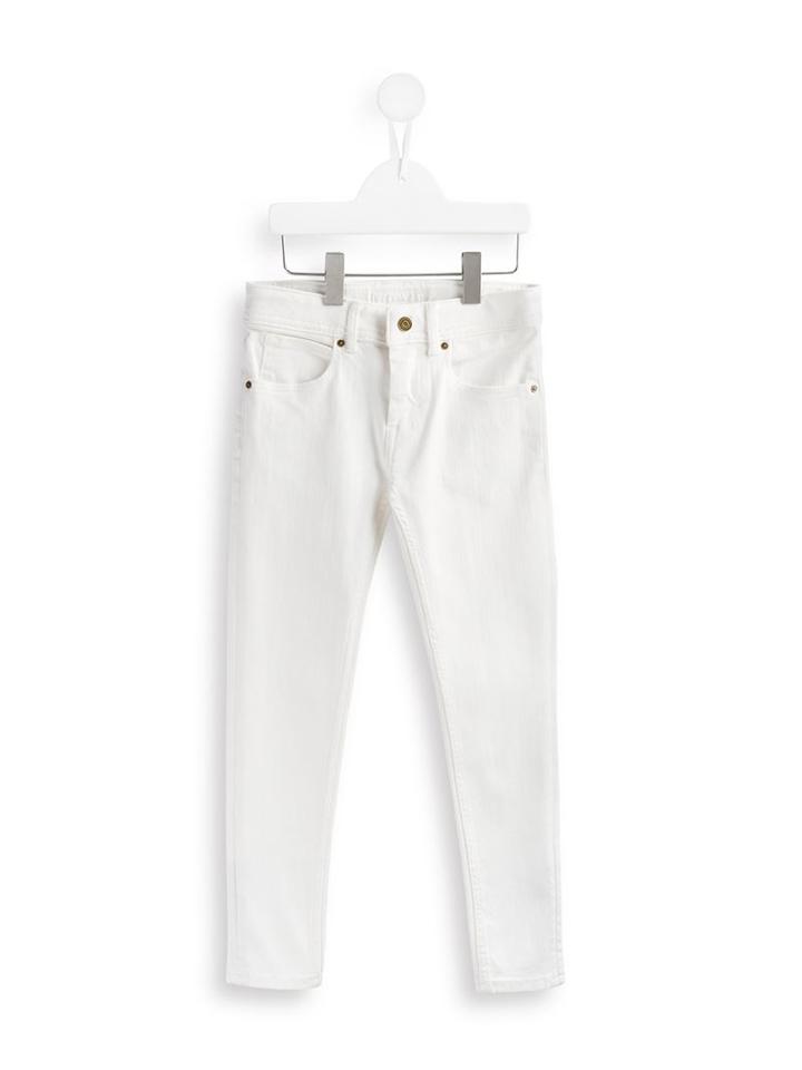 Burberry Kids Slim-fit Jeans, Boy's, Size: 10 Yrs, White