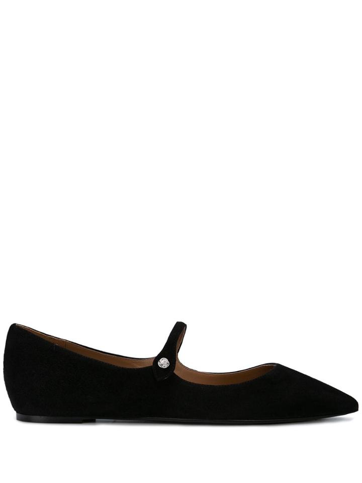 Tabitha Simmons Hermione Ballerina Shoes - Black