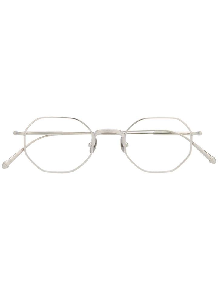 Matsuda Round Frame Glasses - Silver