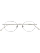 Matsuda Round Frame Glasses - Silver