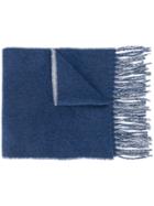 Vivienne Westwood Logo Intarsia Scarf - Blue