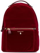 Michael Michael Kors Large Velvet Backpack - Red