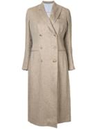 Giuliva Heritage Collection Linen Trench Coat - Brown