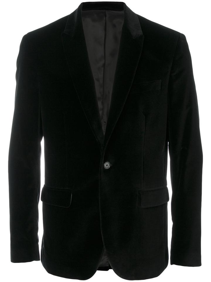 Dondup - Buttoned Blazer - Men - Cotton/polyester/viscose - 52, Black, Cotton/polyester/viscose