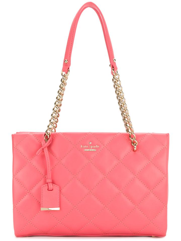 Kate Spade Phoebe Quilted Bag - Pink & Purple