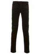 Balmain Biker Jeans, Men's, Size: 32, Black, Cotton/polyethylene/viscose