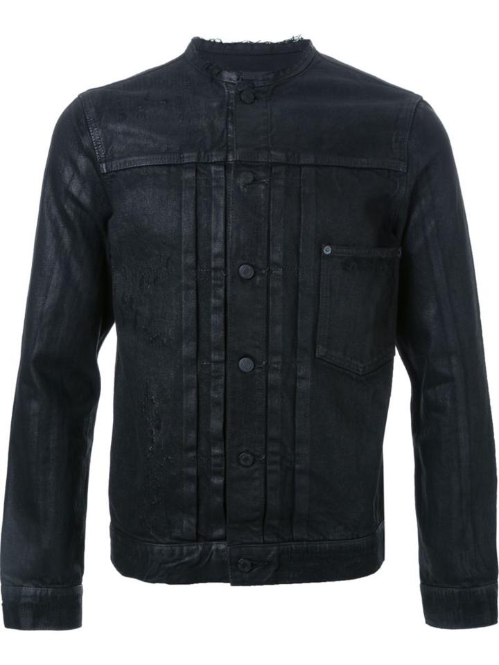 Hl Heddie Lovu Collarless Denim Jacket