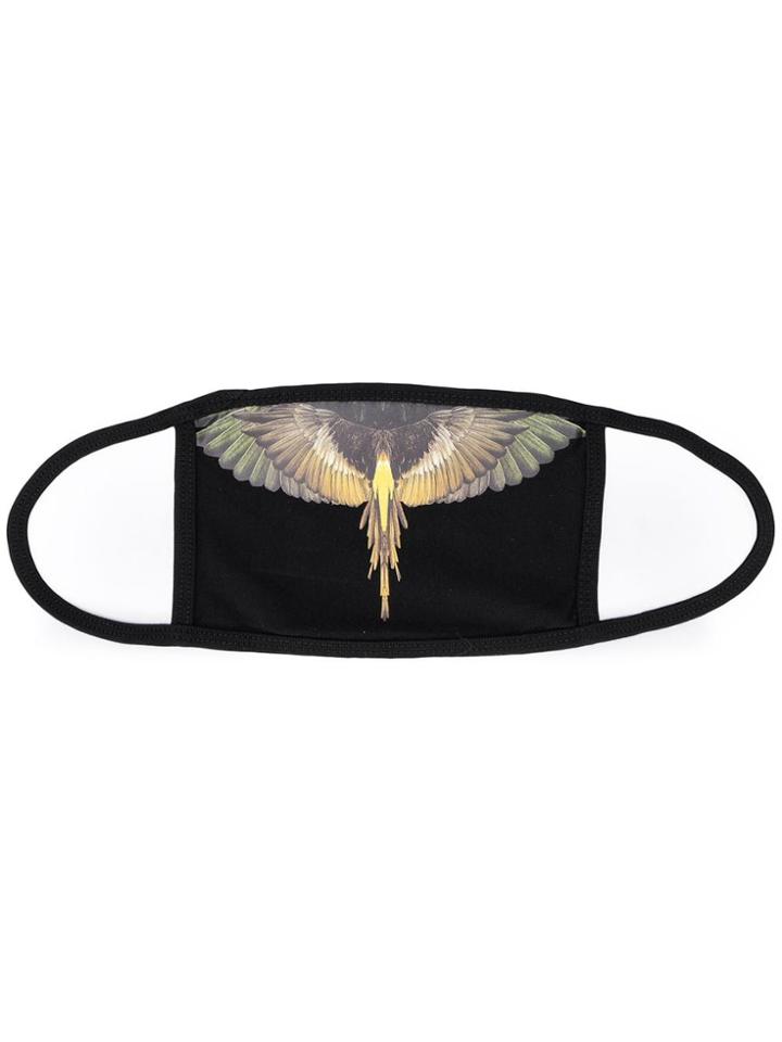 Marcelo Burlon County Of Milan Wing Mouth Mask - Black
