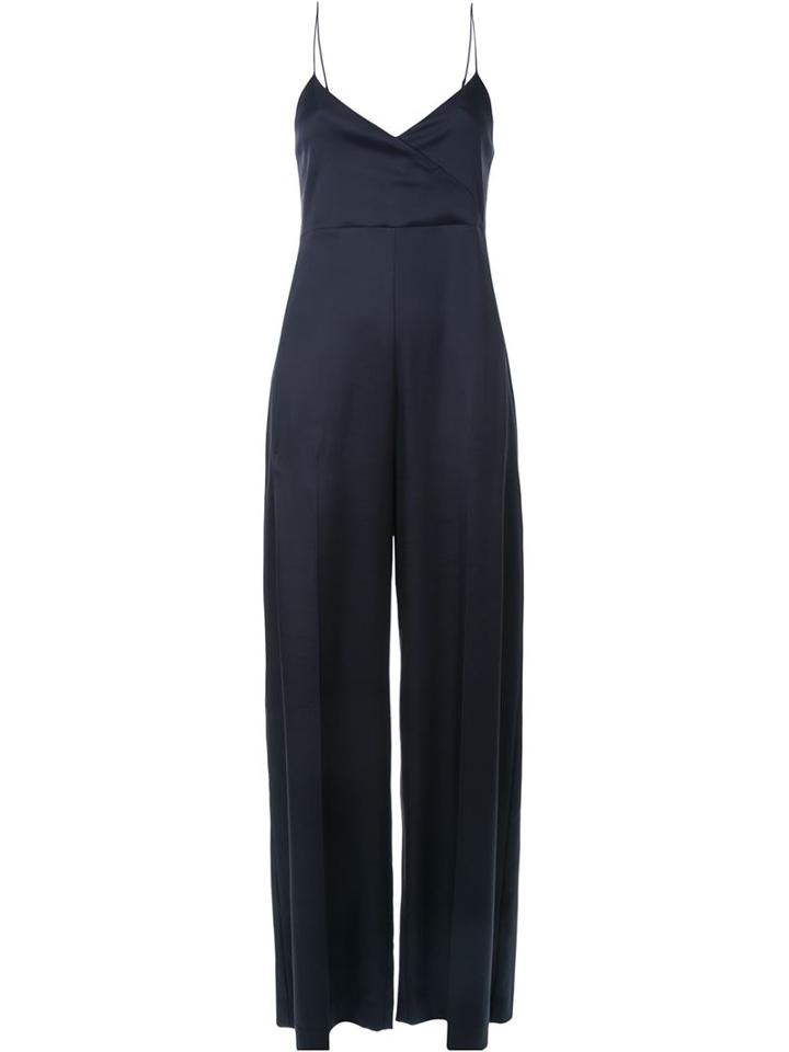 Le Ciel Bleu Romper Jumpsuit, Women's, Size: 38, Blue, Cotton/polyurethane/cupro