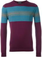 John Smedley Striped Pullover