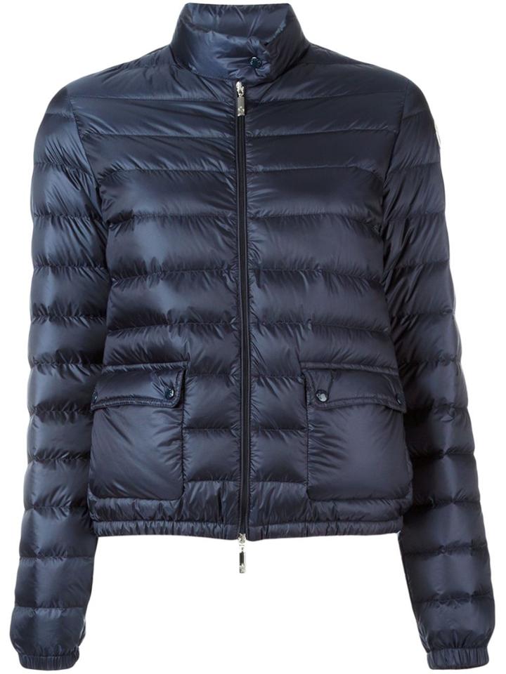 Moncler 'lans' Padded Jacket - Blue