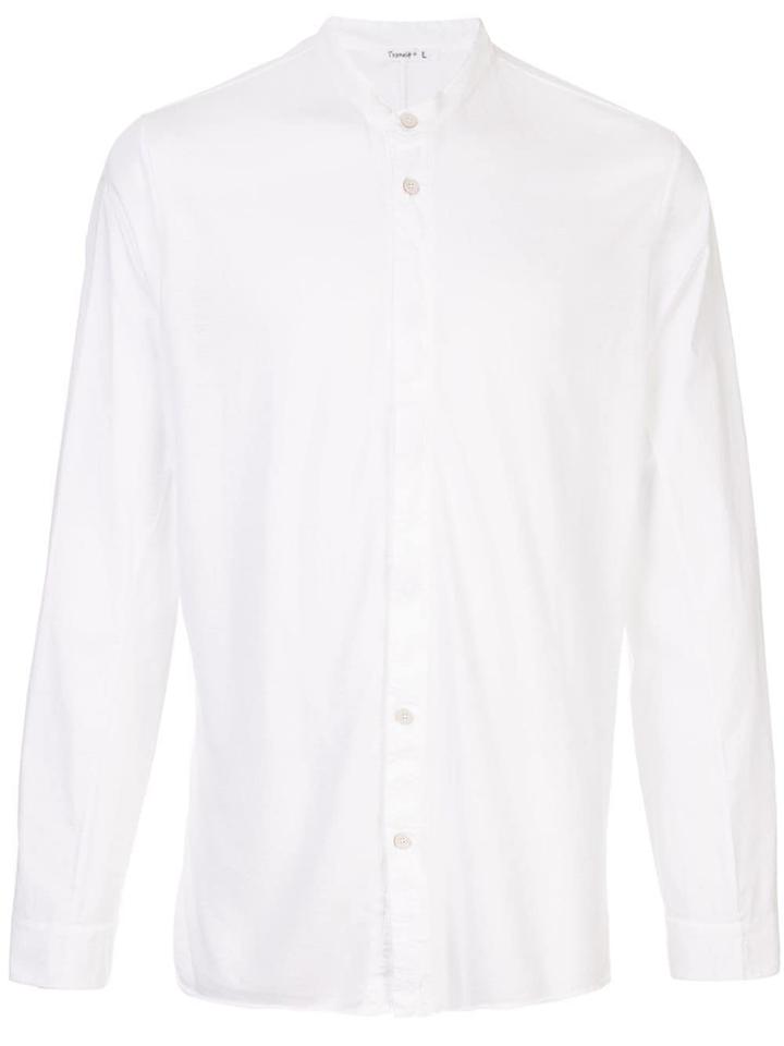 Transit Jersey Henley Shirt - White