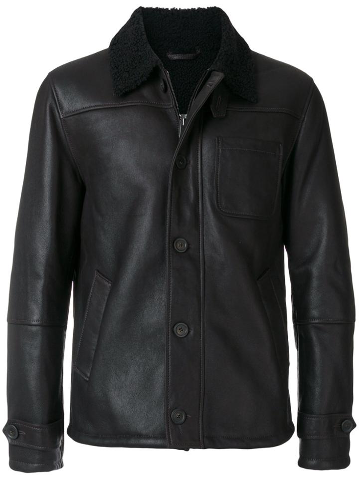 Desa 1972 Shearling Jacket - Brown