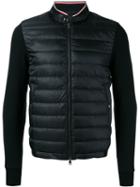 Moncler - Padded Front Bomber Jacket - Men - Cotton/polyamide/goose Down - S, Black, Cotton/polyamide/goose Down