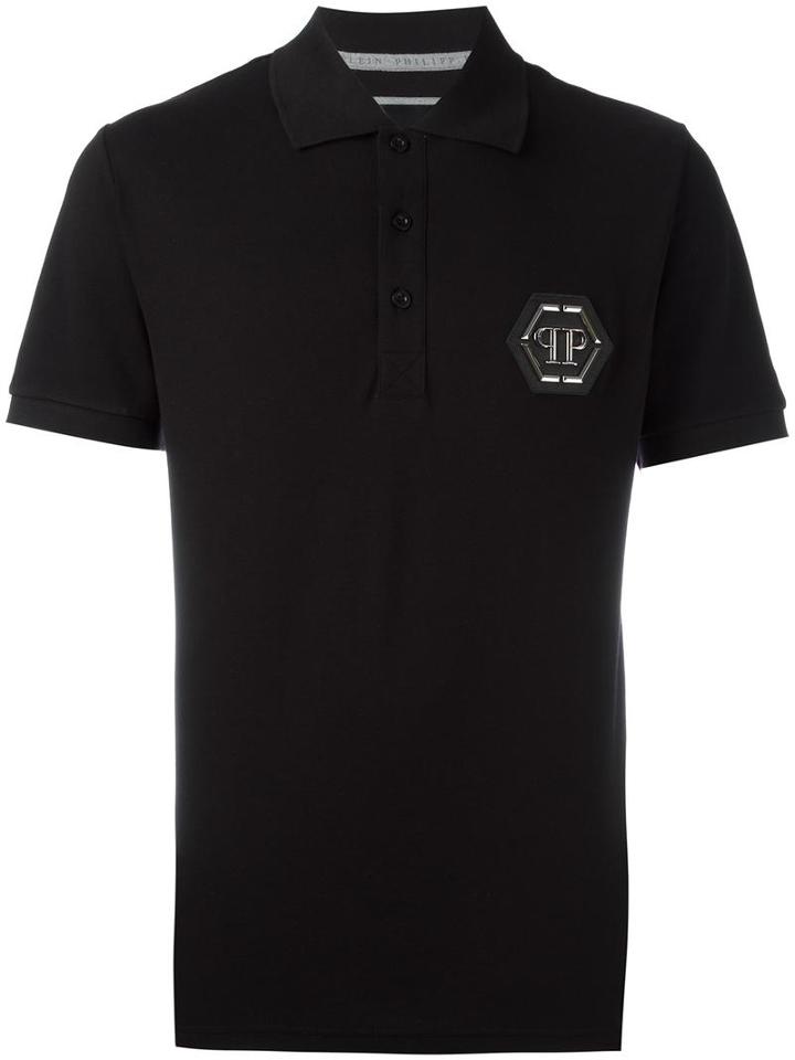 Philipp Plein 'secret' Polo Shirt, Men's, Size: Xxl, Black, Cotton