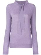 Tomas Maier Baby Cashmere Sweater - Pink & Purple