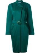 Thierry Mugler Vintage Belted Dress, Women's, Size: 38, Green