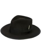 Nick Fouquet Bow Detail Hat - Black