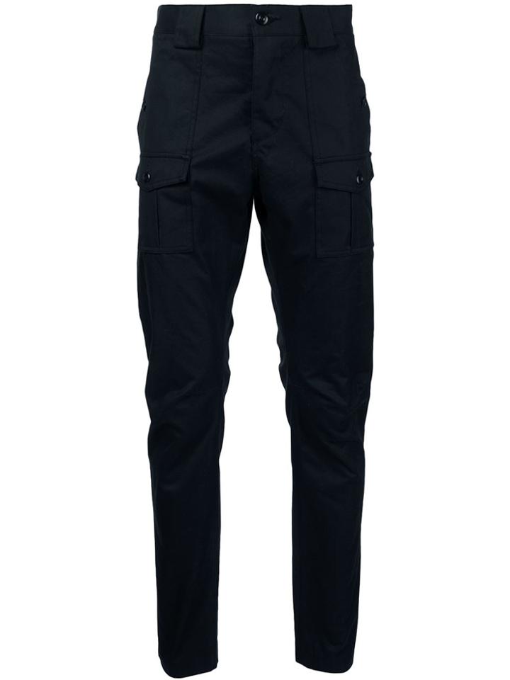 Wings+horns Cargo Pants - Black