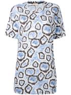 Wunderkind - Printed Boxy T-shirt - Women - Cotton/modal - Xs, Women's, White, Cotton/modal