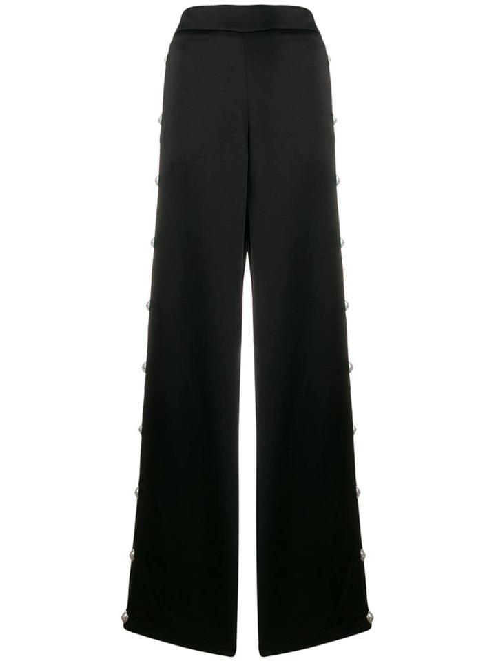 Balmain Tailored Button Trousers - Black
