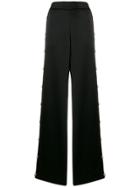 Balmain Tailored Button Trousers - Black