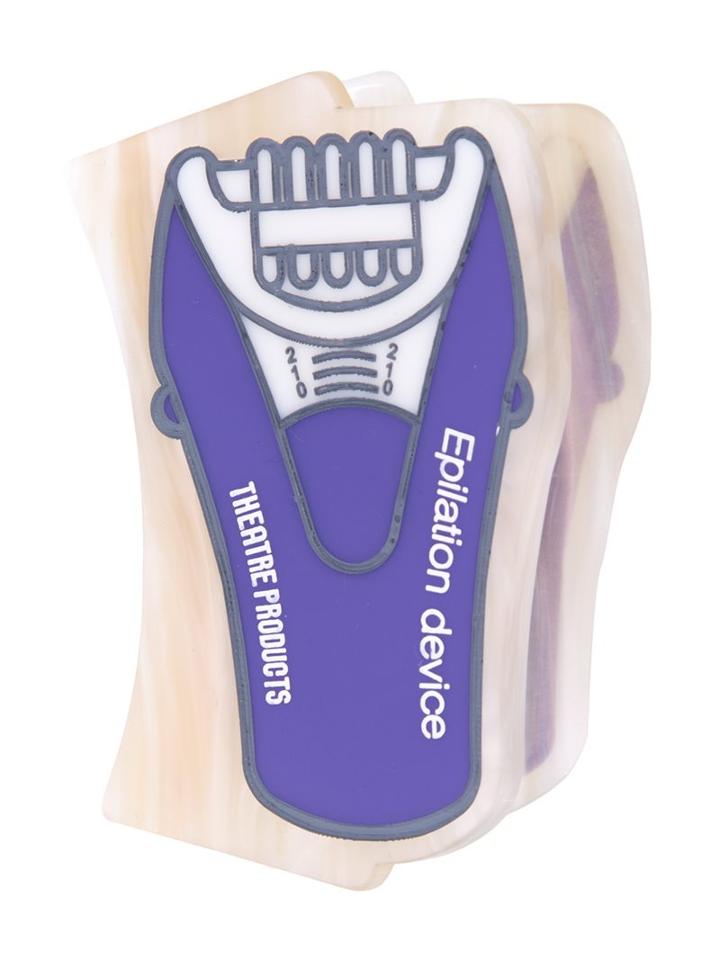 Theatre Products Epilator Hair Clip, Women's, White, Acrylic