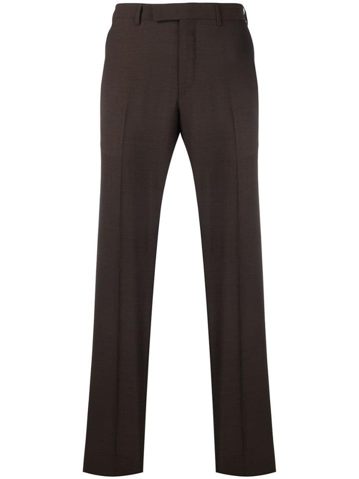 Ermenegildo Zegna Classic Tailored Trousers - Brown