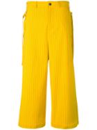 Damir Doma - Pavel Trousers - Men - Cotton/polyamide - Xs, Yellow/orange, Cotton/polyamide