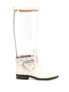 See By Chloé Transparent Panel Boots - Neutrals