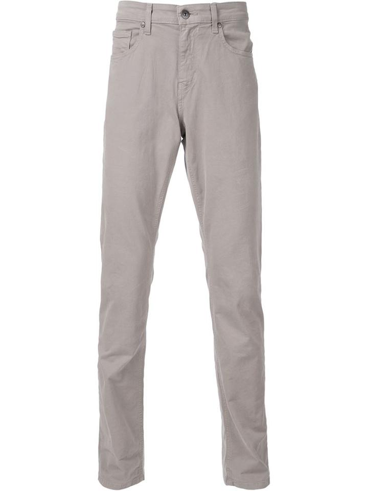 Paige Slim Fit Jeans, Men's, Size: 33, Nude/neutrals, Cotton/polyurethane