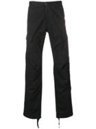 Carhartt Heritage Straight Leg Cargo Trousers - Black