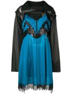 Maison Margiela Zipped Lingerie Dress - Blue