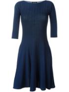 Emporio Armani Knit Flared Dress