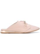 Agl Lace-up Mules - Pink & Purple