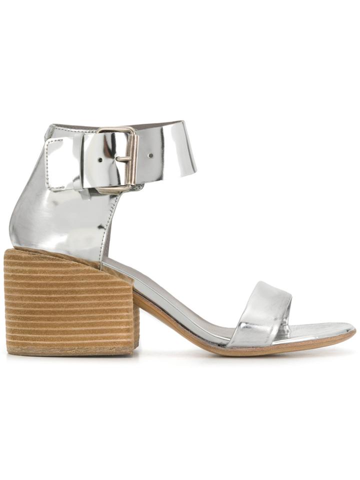 Marsèll Block Heel Sandals - Metallic