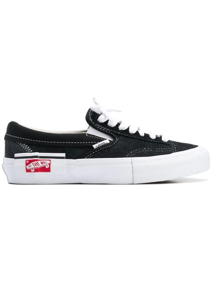 Vans Flat Lace-up Sneakers - Black