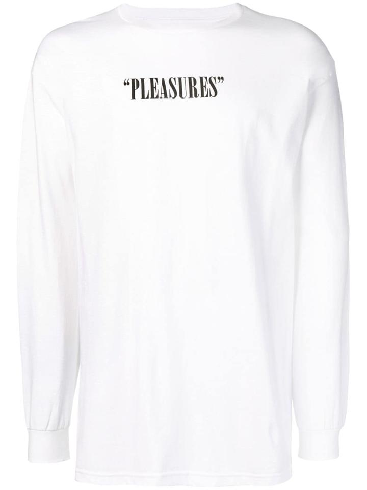 Pleasures Watching You Longsleeved T-shirt - White