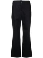 A.p.c. Cropped Flared Trousers - Blue
