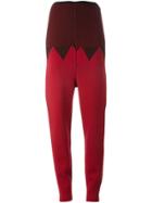 Jean Paul Gaultier Vintage Knitted Trousers - Red