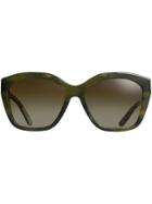 Burberry Square Frame Sunglasses - Green