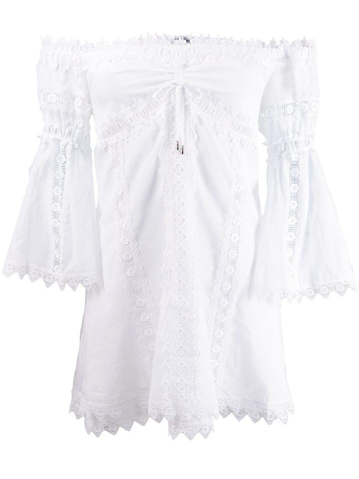 Charo Ruiz 'campana' Dress - White