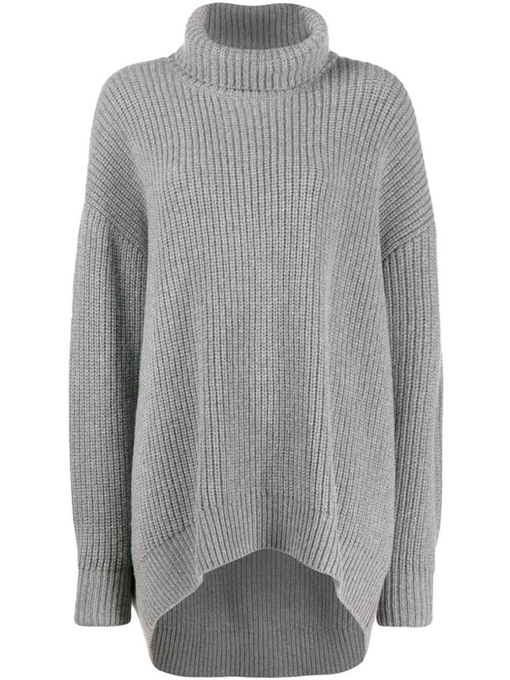Givenchy Turtle Neck Jumper - Grey