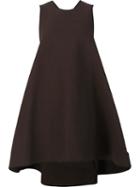 Maticevski Oversized Dress, Women's, Size: 8, Brown, Cotton