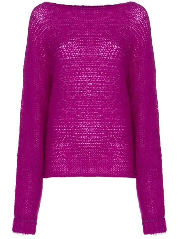 Simon Miller Fay Mohair Jumper - Purple