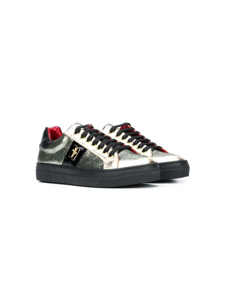 Cesare Paciotti Kids Cesare Paciotti Kids 51757tt Nero Ed Oro Goat